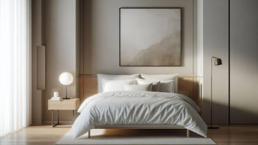 Moderne en minimalistische slaapkamer inrichten