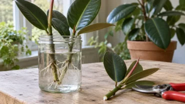 Ficus stekken in water: zo doe je het stap voor stap